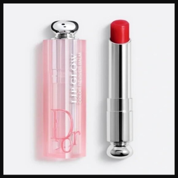 Dior Addict Lip Glow & Color Reviving Lip Balm 031 Strawberry NIB - Picture 1 of 3